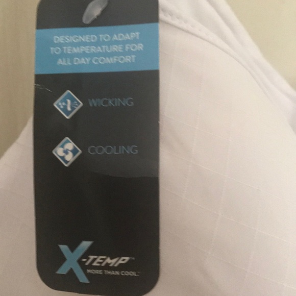 Hanes Wicking Cooling T-Shirt Bra - Picture 4 of 5